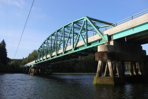 Nimpkish Bridge and River