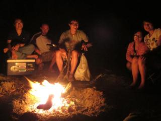 Campfire at Barnett River Gorge