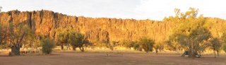 Sunset at Windjana Gorge Campsite