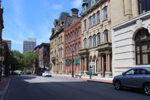 Brick and Stone buildings